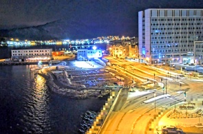 Porto de cruzeiros. Webcams ao vivo em Alesund online
