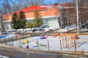 Microdistrito Dubitel. Parque infantil. Webcams Mozhga online