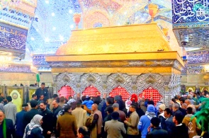 Mausoléu do Imam Hussein. Webcams de Karbella online