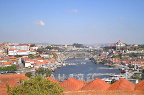 Zona da Ribeira. Webcams do porto online