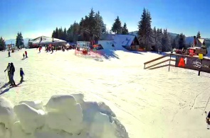Estância de ski de Pamporovo. Ângulo 3. Sofia webcams online
