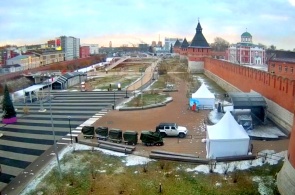 Kremlin de Tula e aterro. Webcams de Tula on-line