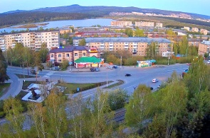 Encruzilhada de Gagarin e Taganayskaya. Webcams de Zlatoust