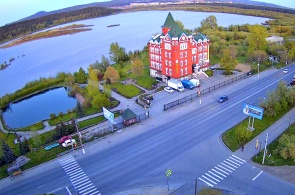 30º aniversário da Avenida da Vitória e bloco Molodezhny. Webcams de Zlatoust