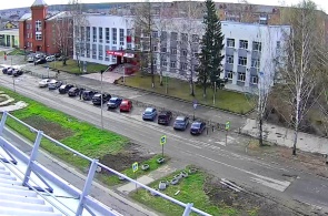 Rua Engels. Ângulo 3. Webcams Verkhnyaya Salda online
