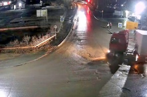Rua Rechnikov. Ponte de guerra eletrônica. Webcams de Ust-Kut